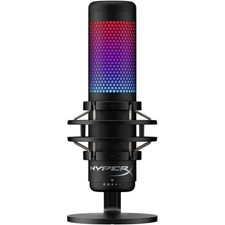 HyperX QuadCast S Black USB Condenser Microphone for PC PS4 PS5 Mac Streaming