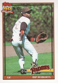 1991 Topps #538 Bip Roberts J2