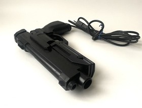 Sega Saturn Virtua Cop Game + Virtua Gun Controller Set GS-9059 with Box