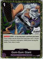 Gum-Gum Giant [Foil] OP09-078 Prices | One Piece Emperors in the