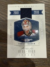 2010-11 Panini Dominion #TV Tomas Vokoun All Decade Jerseys #/99
