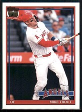2026 Topps Mike Trout 1991 Topps Baseball 35th Anniversary #T91-1 Angels