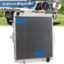 4-ROW RADIATOR FOR 99-2007 TOYOTA LAND CRUISER HZJ78 79 4.2 1HZ HDJ78 79 1HD MT