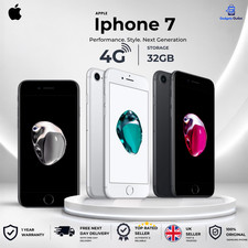 Apple iPhone 7 4G 32GB Unlocked Smartphone Brand New Excellent Condition Phone
