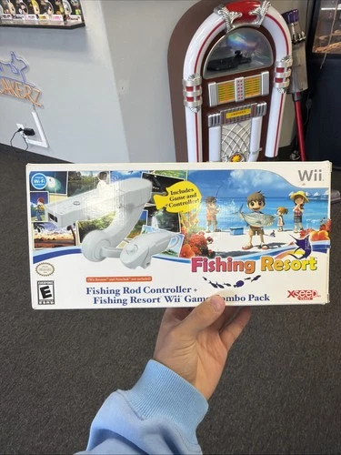 New ListingFishing Resort with Fishing Rod - Nintendo Wii