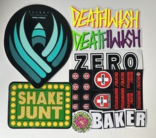 Large Skate Stickers Lot Of 8