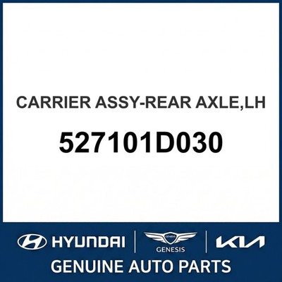 2006-2011 Kia Rondo Trägerbaugruppe - Hinterachse OEM Neu 527101D030