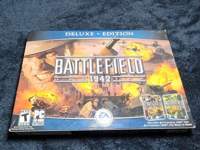 Battlefield 1942 Deluxe Edition EA PC BIG BOX NTSC BRAND NEW SEALED GAME