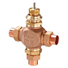 JOHNSON CONTROLS  Hydronic Globe Valve,Three-Way,3/4 in 41P959