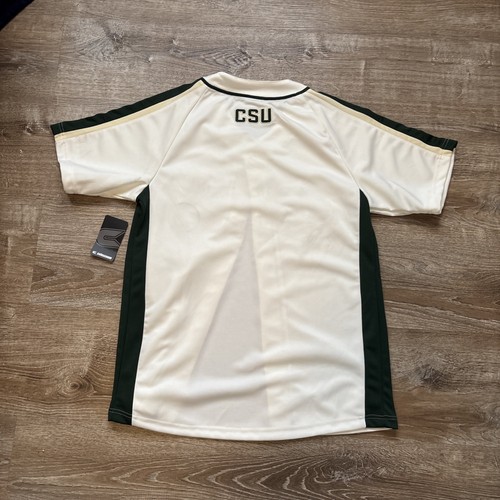 COLOSSEUM ATHLETICS BASEBALL JERSEY COLORADO STATE RAMS ADULT S NWT Y2K - Picture 2 of 2