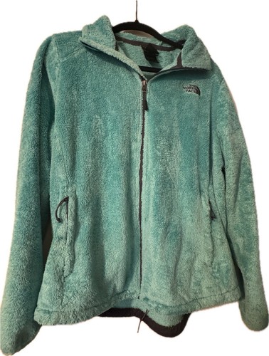 Chaqueta The North Face Osito Cremallera Completa Polar Difuso Azul Teal Atlética Para Mujer XL - Imagen 2 de 16