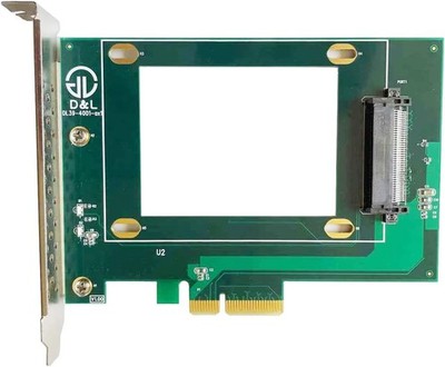 U.2 To Pcie Adapter X4 Pcie For 2.5U.2 Nvme Ssd Sff8639 Pcie Adapter U.2 Ssd Pci