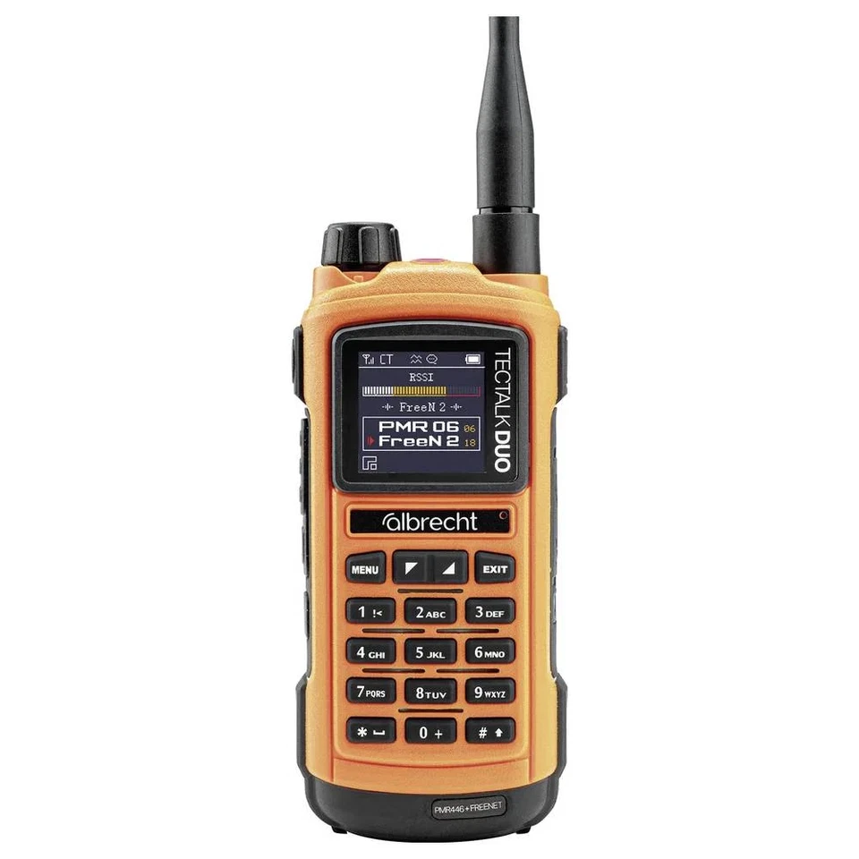 Albrecht Tectalk Duo PMR446 + Freenet 29149.S1 Freenet-Funkgerät 2er Set - Bild 4 von 4