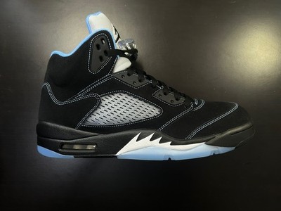 Nike Air Jordan Retro 5 Black University Blue Carolina UNC 2026 NEU Size 12 / 46
