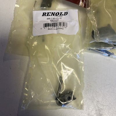 7x Renold Blue 08B-2 Duplex Verbindungsglied (gekröpft)   NEU & OVP