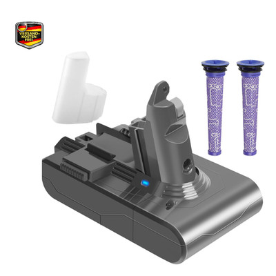 Waitley V6 Akku 6000mAh Ersatzakku für Dyson V6 DC