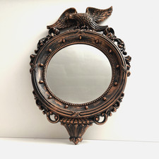 Vintage Dart Eagle Federal Style Flat Mirror Coppercraft 4007 Usa 1959 Xlnt
