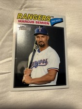 2026 Topps Heritage Baseball - Short Print (SP) Chrome Marcus Semiem #366