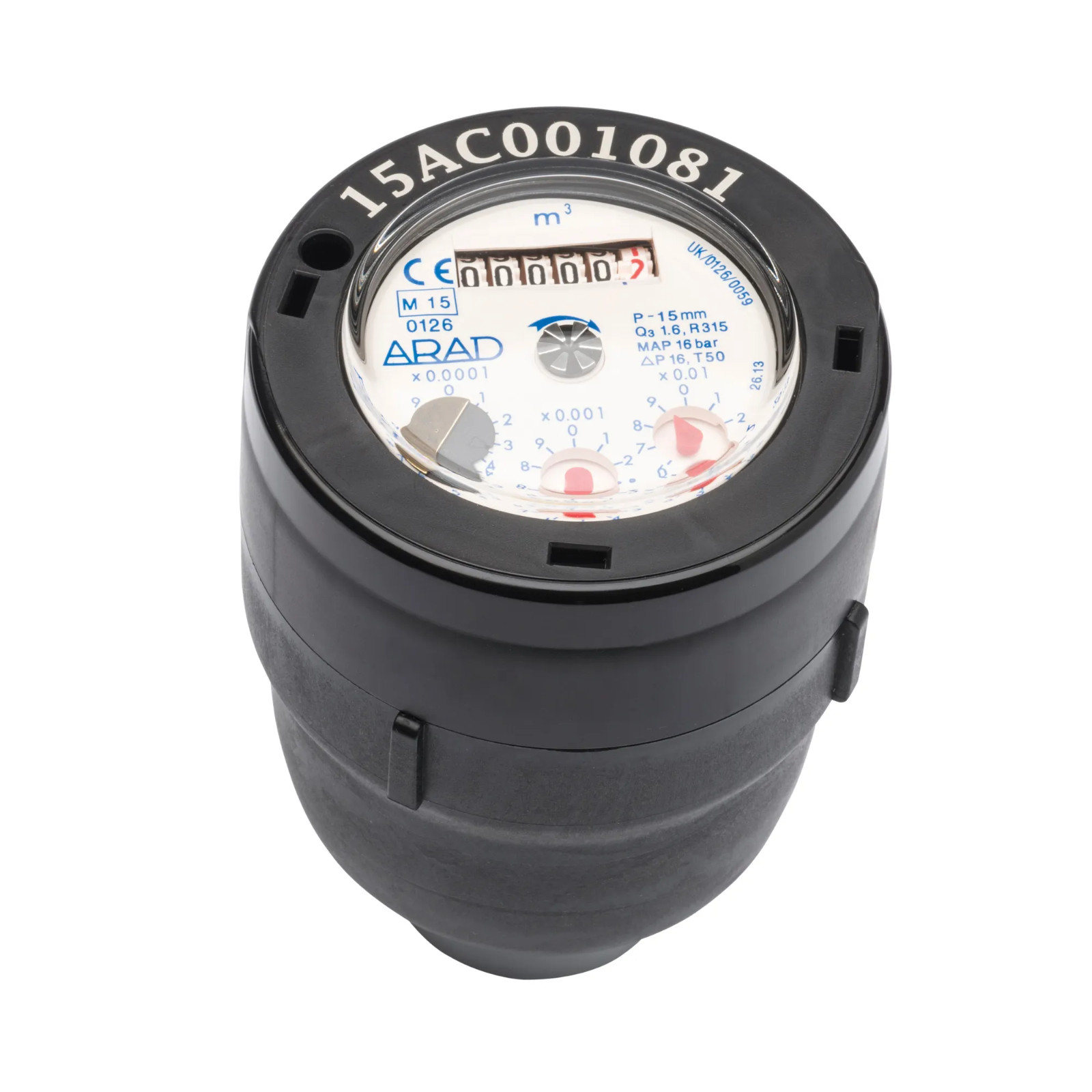 PLASSON PD9001015 CONCENTRIC WATER METER 9001 HIGH ACCURACY 1 1/2"" BSP BNIB