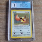Eevee 11 - Holo SWIRL - CGC NM 8 - Black Star Promos Pokemon League -Pokemon TCG
