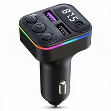 Compact Insert-in Wireless Radio Adapter QC3.0 Bluetooth Radio Frequency