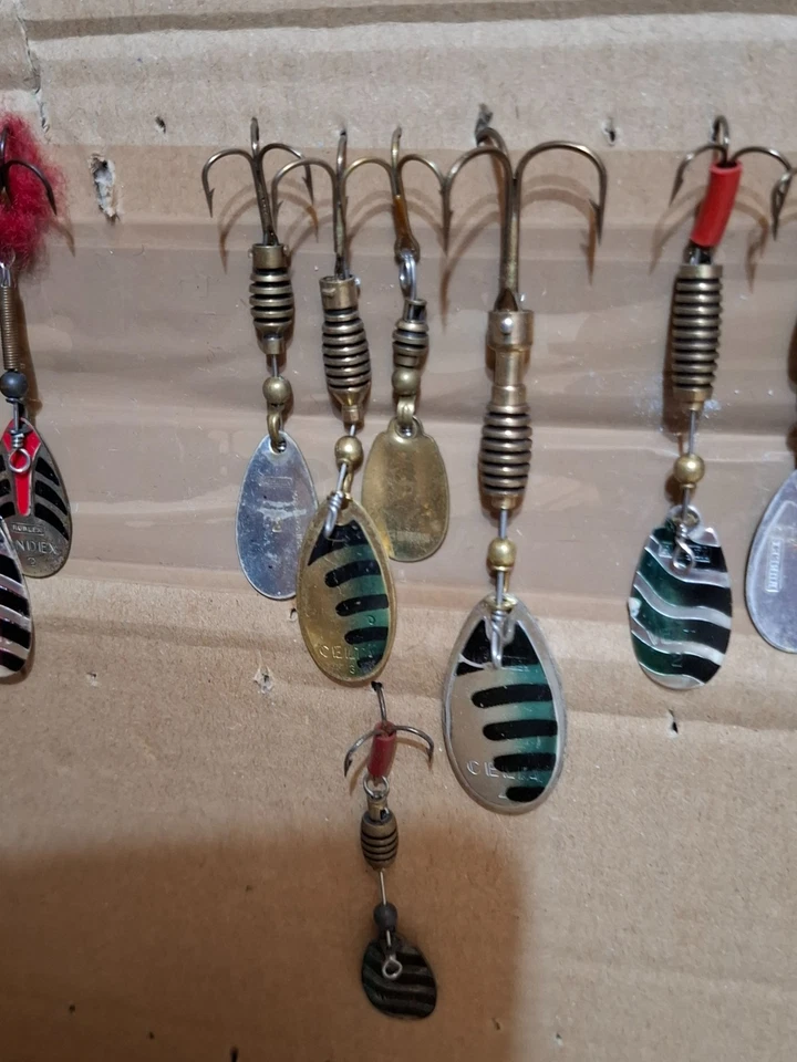 CELTA RUBLEX Blinker Spinner Kunstköder Angelzubehör alt vintage Köder - Bild 4 von 4