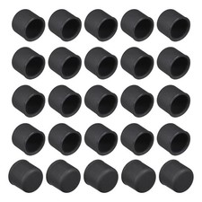 20pack Silicone RCA Port Anti-Dust Stopper Cap Cover Black