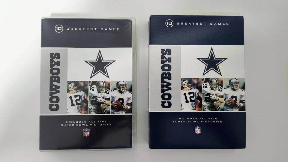 dvd-box-set: dallas owboys_nfl_10 greatest games_wie neu - Bild 4 von 4