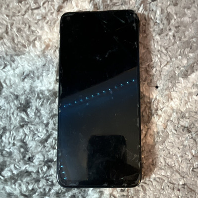 TECNO Camon 18 128GB Blue Unlocked Bar Smartphone Cracked Screen