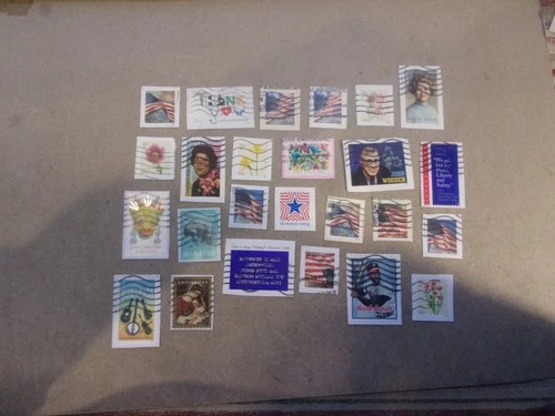 USA Used, 2024 Issue, 25 Different Stamps.