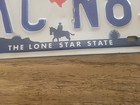 Texas License Plate - 5KCN83- Cowboy Space Shuttle Oil Rig - Expired - Decor — photo 5