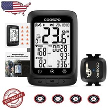 GPS Bike Computer Wireless ANT Bluetooth 2.4" LCD Speedometer