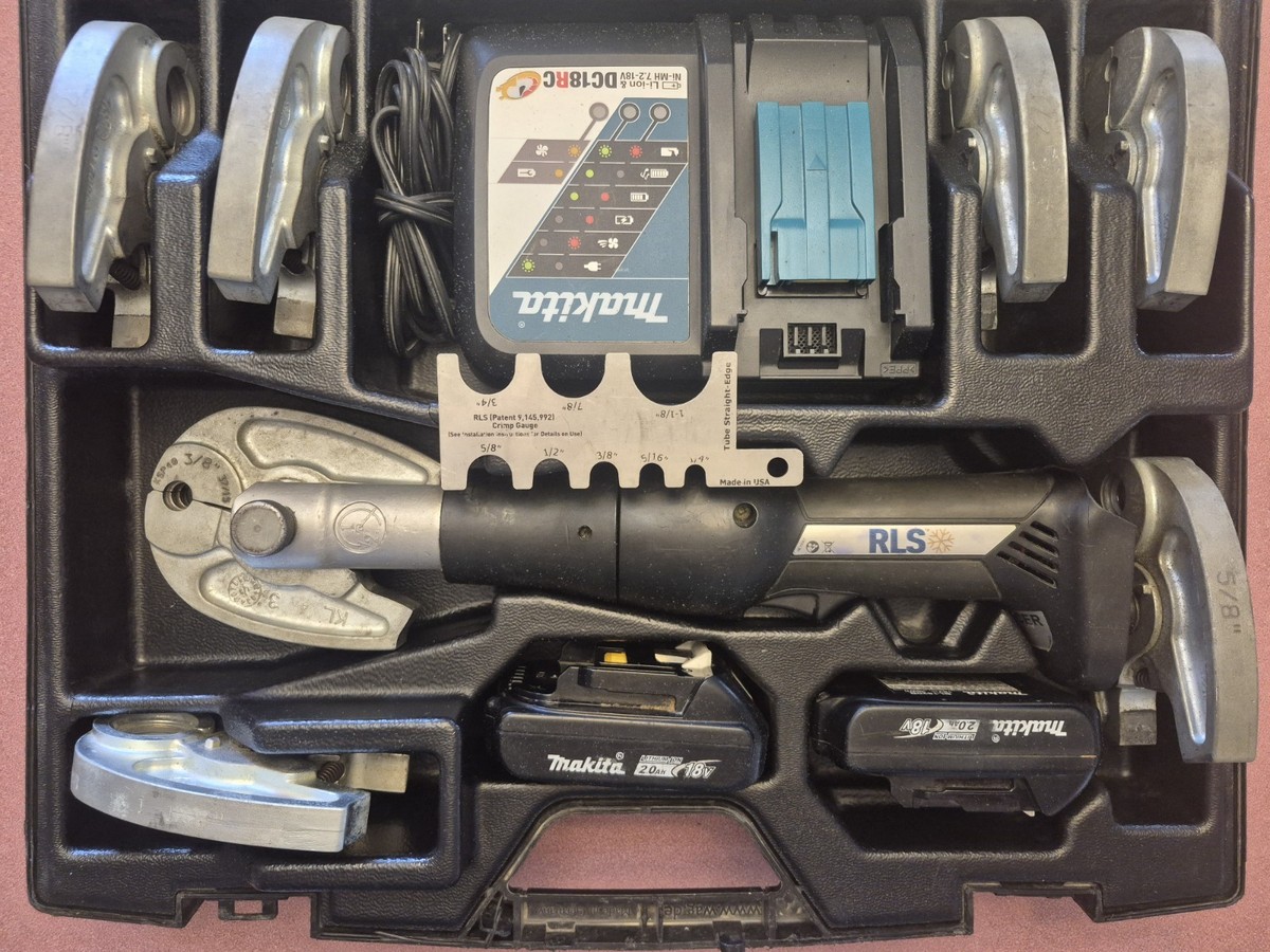 Klauke RLS Zoomlock Press Tool Jaws Kit 1/4
