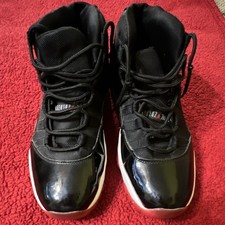 Jordan Air Jordan 11 Retro Bred Black Red White High Top Patent Leather