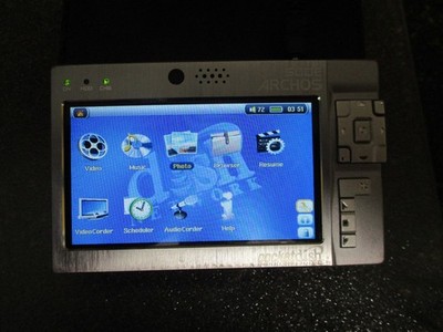 ARCHOS AV 500E Model 32184 4'' LCD Pocket DISH Portable DVR Media Player Works