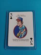 Mike Hargrove Card Texas Rangers Hero Decks Playing Card Baseball Card Rare