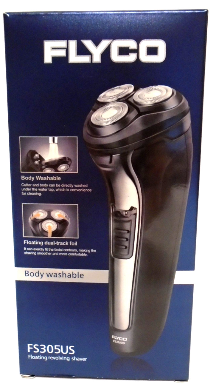 Flyco FS305US Floating Revolving Rechargeable Electric Shaver Free Shipping