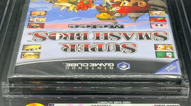Super Smash Bros Melee Nintendo GameCube Made in USA Sealed New VGA 90 Graded