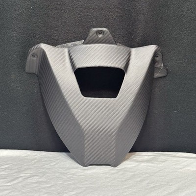 Modified Black Rear Fender Hugger Mudguard Chain Guard Dry Full Carbon Fiber