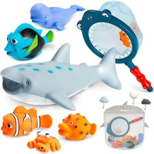 No Hole Mold for Ages 1-3, Water Toys for 6-12 Months Infants with Storage Ba...