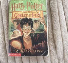Scholastic Harry Potter and the Goblet of Fire by J.K. Rowling Paperback Book