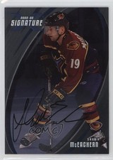 2002-03 ITG Be A Player Signature Series Shawn McEachern #079 Auto 2a8