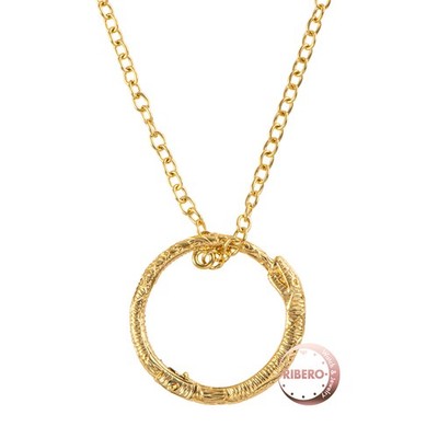 GUCCI Ouroboros Halskette 18K Gelbgold Gold