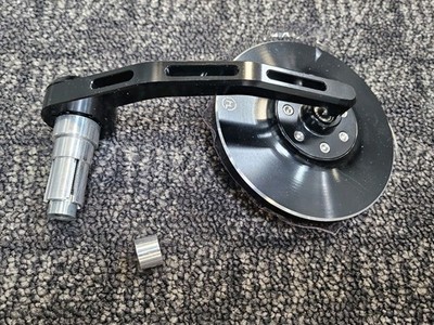 Highsider handlebar end mirror CONERO, black anodized