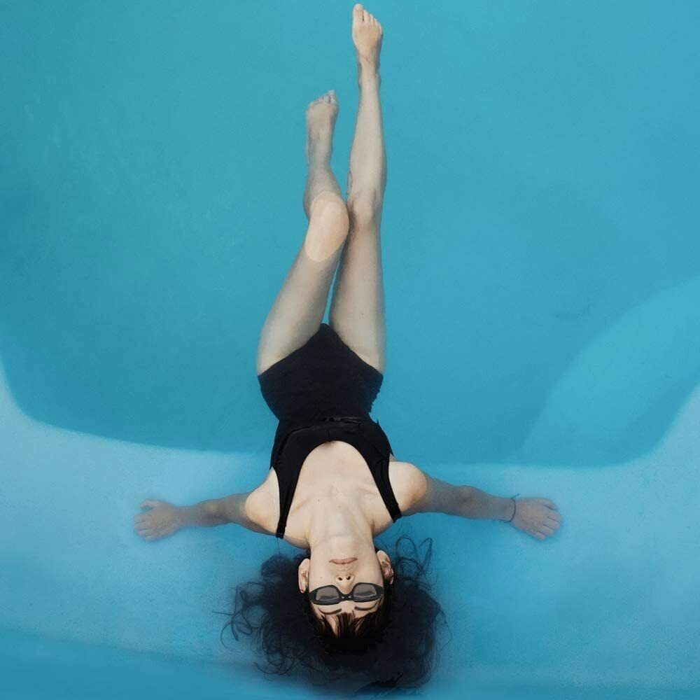 2PCS Clear Comfortable Swimming Goggles with UV- Anti-Fog Swim Glasses Ear Plug