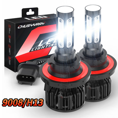 2X H13 9008 CSP LED Headlight Bulbs Kit For Ford F150 2004-2014 High&Low 6000K