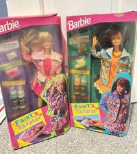 1993 Paint N Dazzle Barbie - Blonde And Redhead