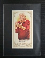 2012 Topps Allen &amp; Ginter's Bob Knight #19 Mini Hoosiers