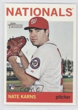 2013 Topps Heritage High Number Nate Karns #H522 0g7
