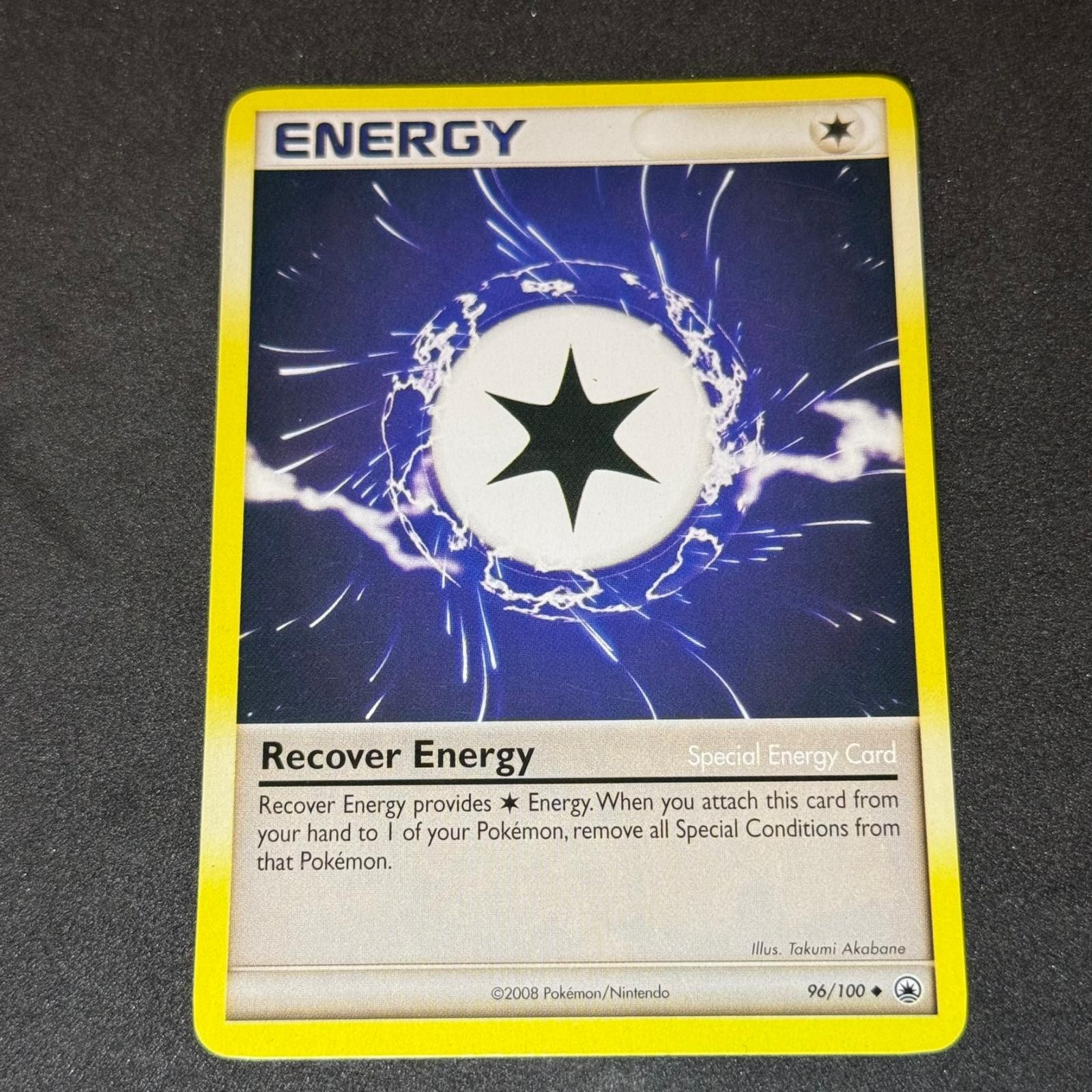 Recover Energy 96/100 Uncommon Majestic Dawn Pokemon Moderately Played